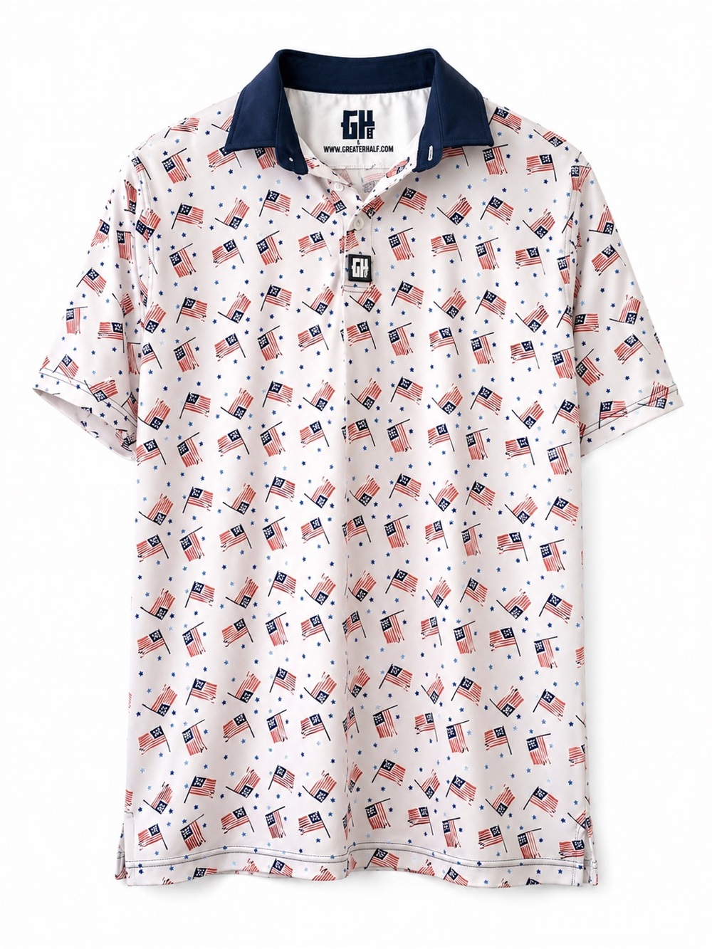 Greater Half men’s golf polo size Large